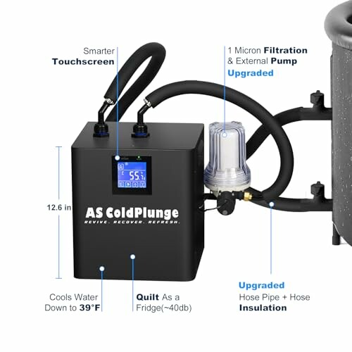 Ice Bath Chiller & Cold Plunge Tub Kit