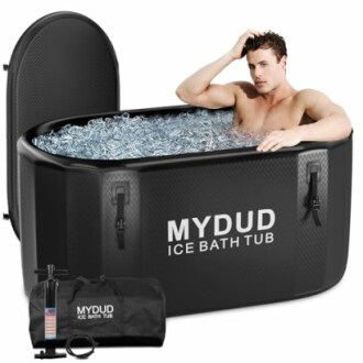 MYDUD 59" Inflatable Ice Bath Tub