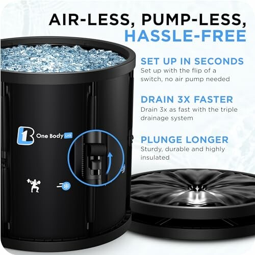 One Body Lab Portable Ice Bath Tub